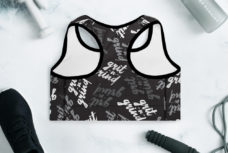 GRIT AND GRIND Women's Sports Bra - Black