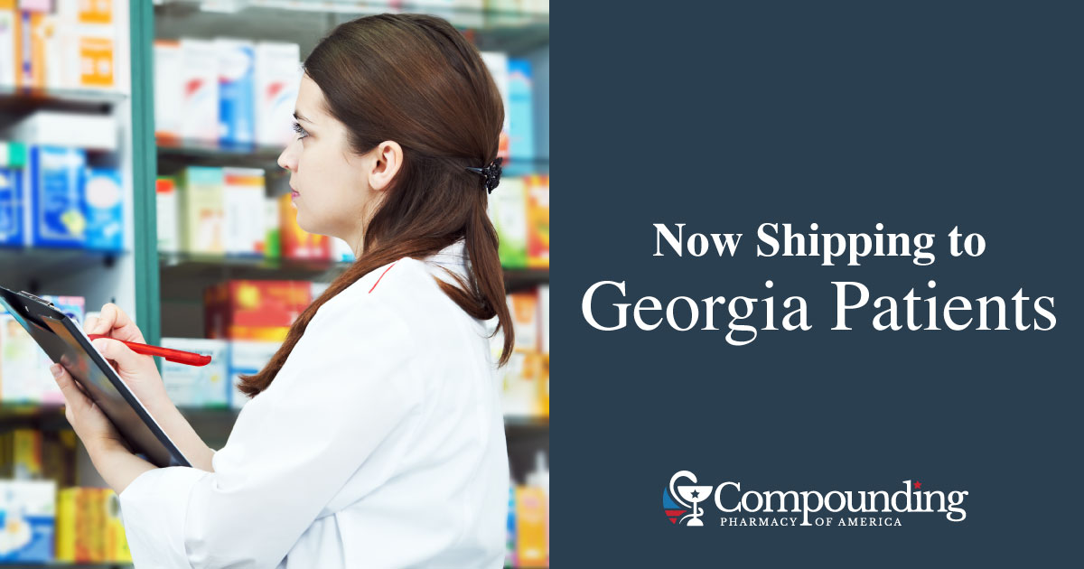 The Compounding Pharmacy of America Shipping to Georgia Pharmacy Patients