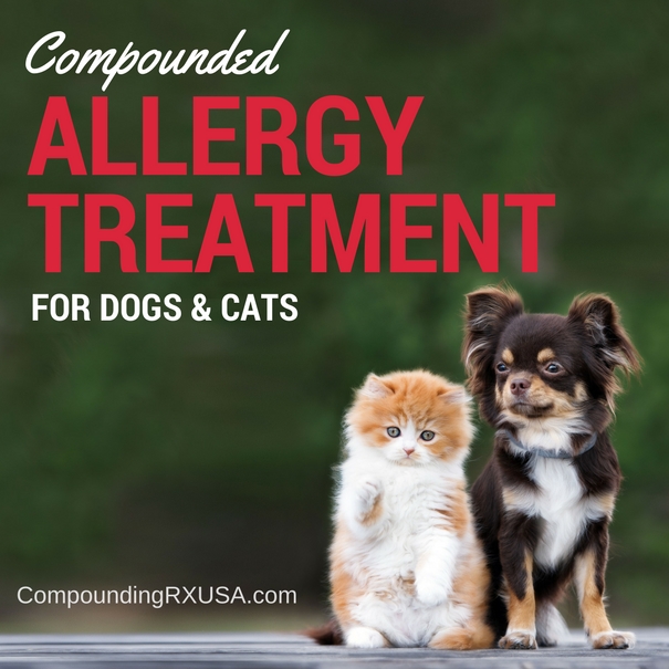 Compounded Allergy Treatments for Dogs and Cats