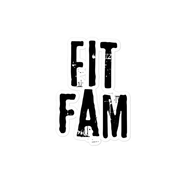 Fit Fam Vinyl Sticker