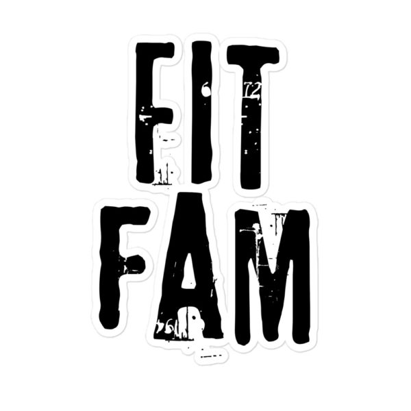 Fit Fam Vinyl Sticker