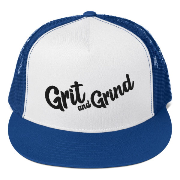 GRIT AND GRIND Light, Classic Trucker Hat