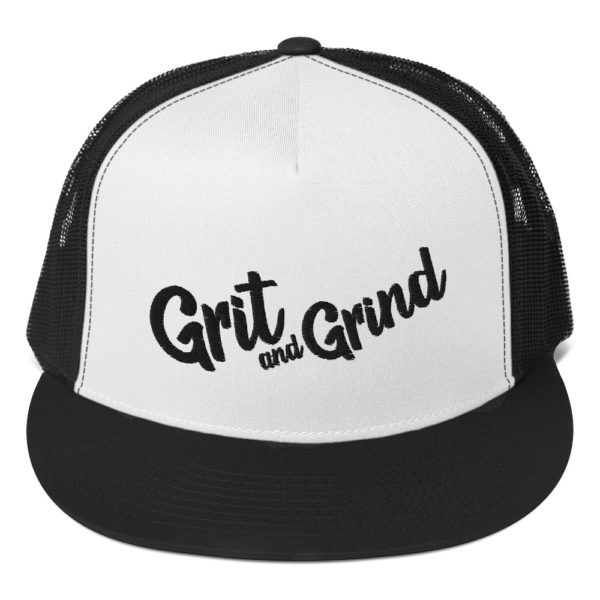 GRIT AND GRIND Light, Classic Trucker Hat