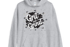 GRIT AND GRIND Hoodie Light (unisex)