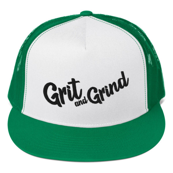 GRIT AND GRIND Light, Classic Trucker Hat