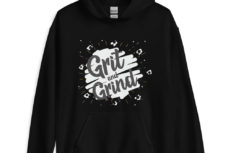 grit and grind Hoodie Dark unisex