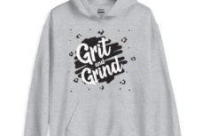 grit and grind hoodie light