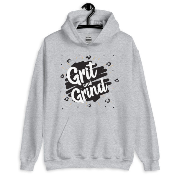 grit and grind hoodie light