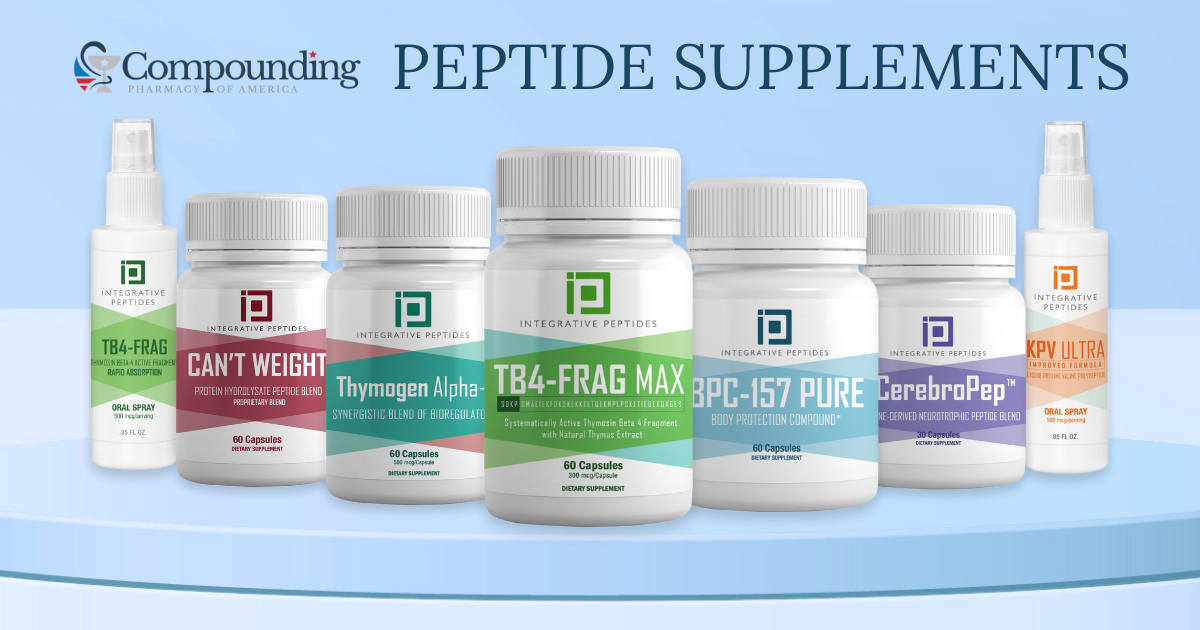 Trust Compounding Pharmacy of America for Peptide Supplements 